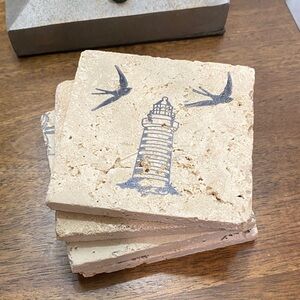 Set of Nautical Themed Coasters